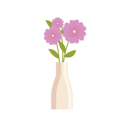 Lilac Flowers In Vase