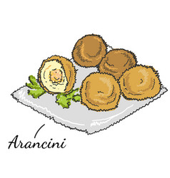 Arancini European Food