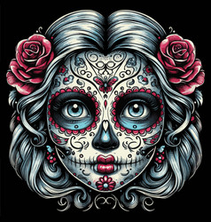 La Catrina Of Beautiful Dia De Los Muertos