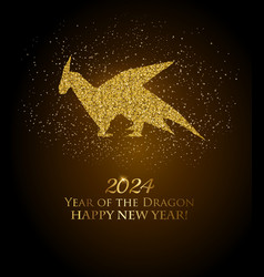 Happy New Year 2024 Background Of The Dragon