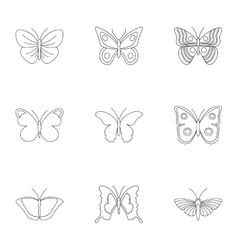 Butterfly & Outline Vector Images (over 3,600)