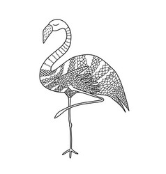 Flamingo Coloring Page