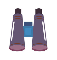 Flat Icon Of Binoculars