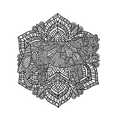 Wolf Mandala Coloring Pages For Adults