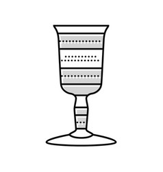 Kiddush Cup Jewish Color Icon