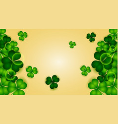 Lucky Shamrock Background