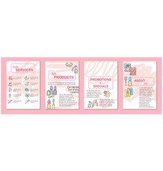 Manicure And Pedicure Brochure