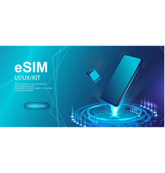 Esim Concept Mockup Web Page