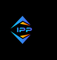 Ipp Abstract Technology Logo Design On White