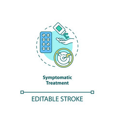 Symptomatic Treatment Concept Icon