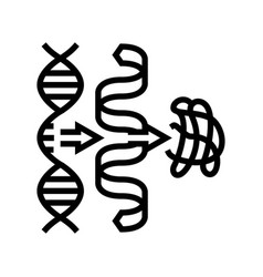 Biosynthesis Biochemistry Line Icon