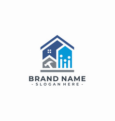 Family Home Renovation Logo