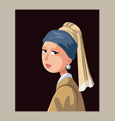 Girl With A Pearl Earring Editorial