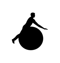 Physical Therapy Exercise Ball Icon