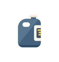 Pool Cleaner Bottle Icon Flat Cleaning