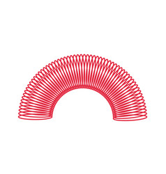 Red Spiral Spring Toy Children Magic Slinky