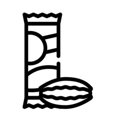 Gnocchetti Sardi Pasta Line Icon