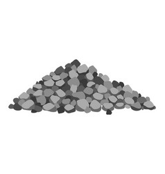 Building Material Heap Of Gravel Cartoon