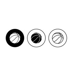 Basketball Icon Set Basketball Ball Icon