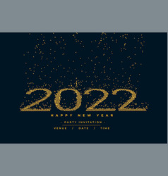 Creative 2022 Written In Particle Style Background