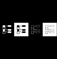 Set Agricultural Soil Test And Results Icon