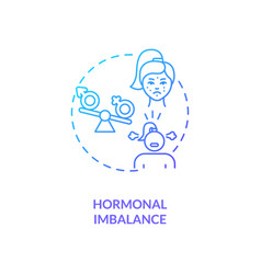 Hormonal Imbalance Concept Icon