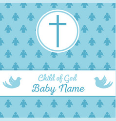 Baptism Invitation Template