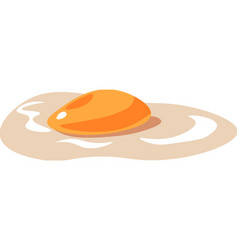 Broken Chicken Egg Yolk And Whites Icon