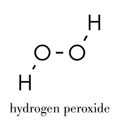 Hydrogen Peroxide Molecule Reactive Oxygen