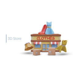 3d Store Selling Clothes And Shoes For Women