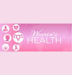 Womens Health Medical Background