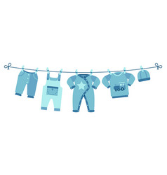 Boy Newborn Clothes Cute Blue Pants Sweater