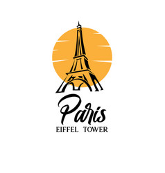 Paris Eifel Design Logo