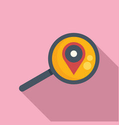 Focus Location Icon Flat Customer Digital