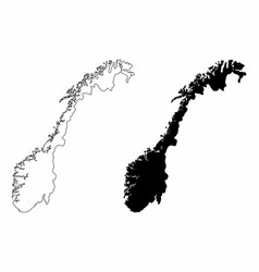 Norway Contour Maps