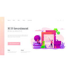 White Paper Landing Page Template