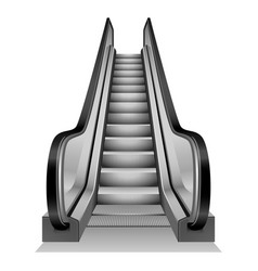 Escalator Mockup Realistic Style