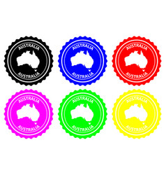 Australia Rubber Stamp