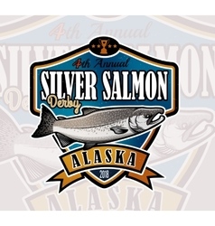 Fishing Logo Salmon Fish Icon