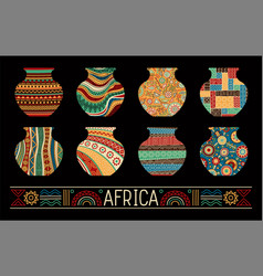 African Traditional Vases