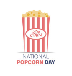 National Popcorn Day Modern