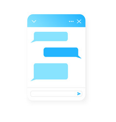 Chat Bot Window Template Life Example