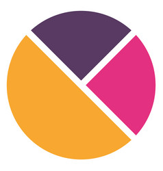 Flat Colorful Pie Chart High Quality