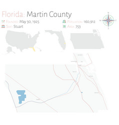 Map Martin County In Florida