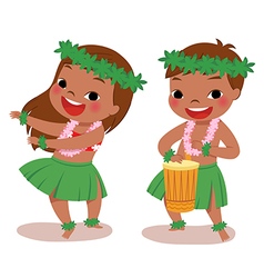 Little Hula Dancers