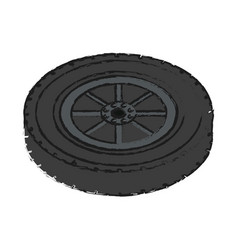 Tire Car Icon Image