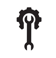 Wrench Tool Service Icon Logo