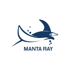 Manta Ray Animal Icon Stingray Sting Fish Symbol