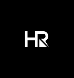 Hr Abstract Icon Logo Design