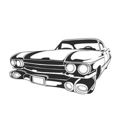 Outline Design Of A Vintage Car 69